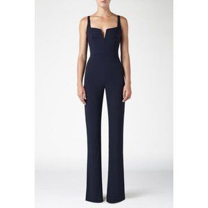 Galvan London Signature Corset Jumpsuit Midnight Size US 4